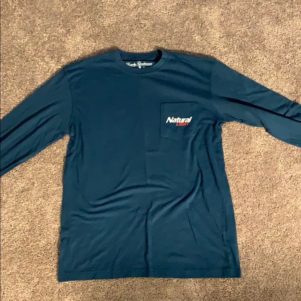 Rowdy gentlemen Natty light long sleeve tee